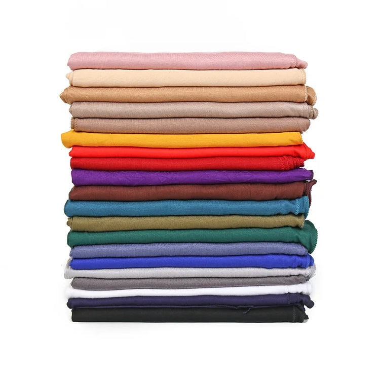 2023 New Modal Cotton Jersey Hijab Scarf Long - Lena & Miles Exquisite Boutique LLC.