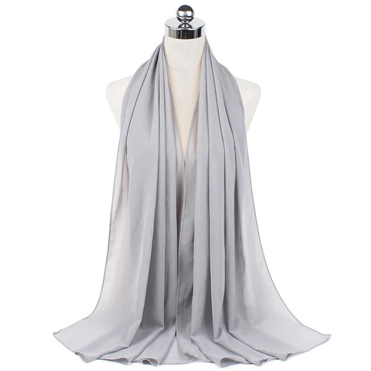 Women Muslim Chiffon Hijab Shawls Scarf - Lena & Miles Exquisite Boutique LLC.