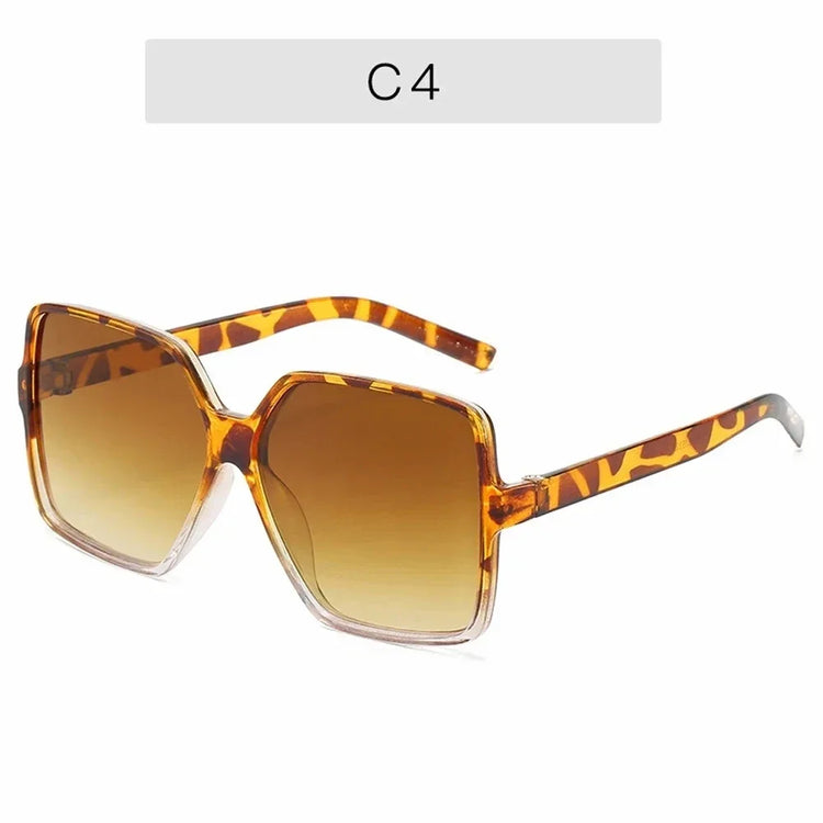 Black Square Oversized Sunglasses Women Big - Lena & Miles Exquisite Boutique LLC.