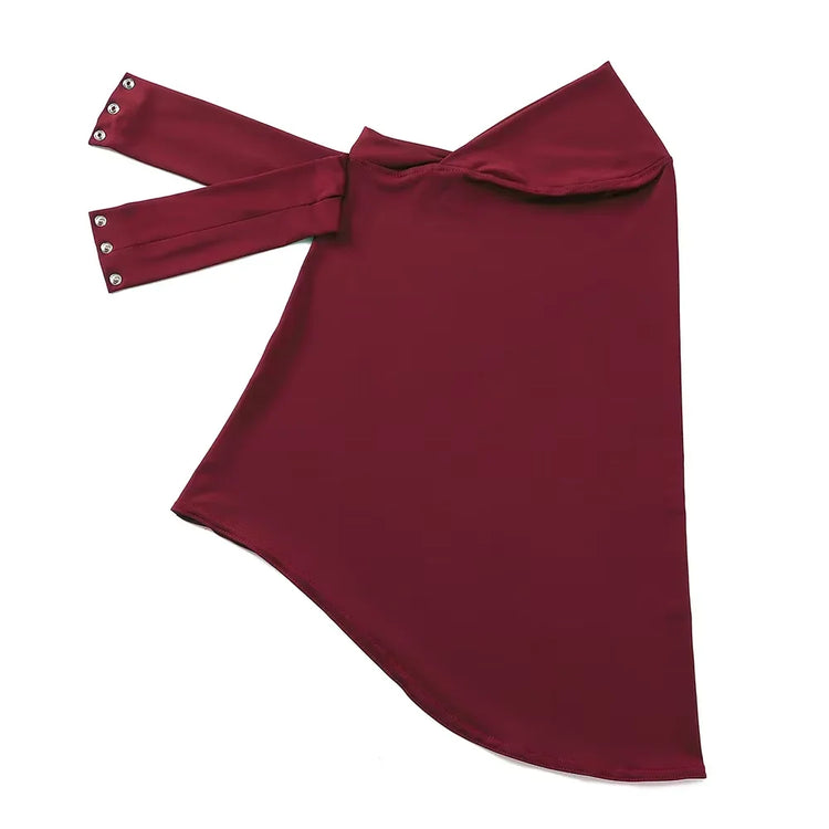 New Instant Jersey Hijab Undercap Hijabs for Woman Muslim Women Hijab Cap Full Cover Snap Fastener Head Wraps Scarf Islam Turban - Lena & Miles Exquisite Boutique LLC.