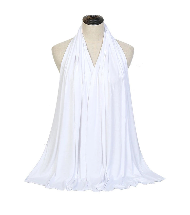 Modal Cotton Jersey Hijab Scarf Long Muslim - Lena & Miles Exquisite Boutique LLC.