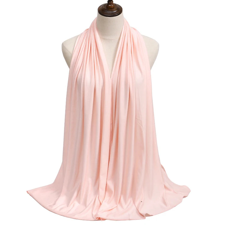 2023 New Modal Cotton Jersey Hijab Scarf Long - Lena & Miles Exquisite Boutique LLC.