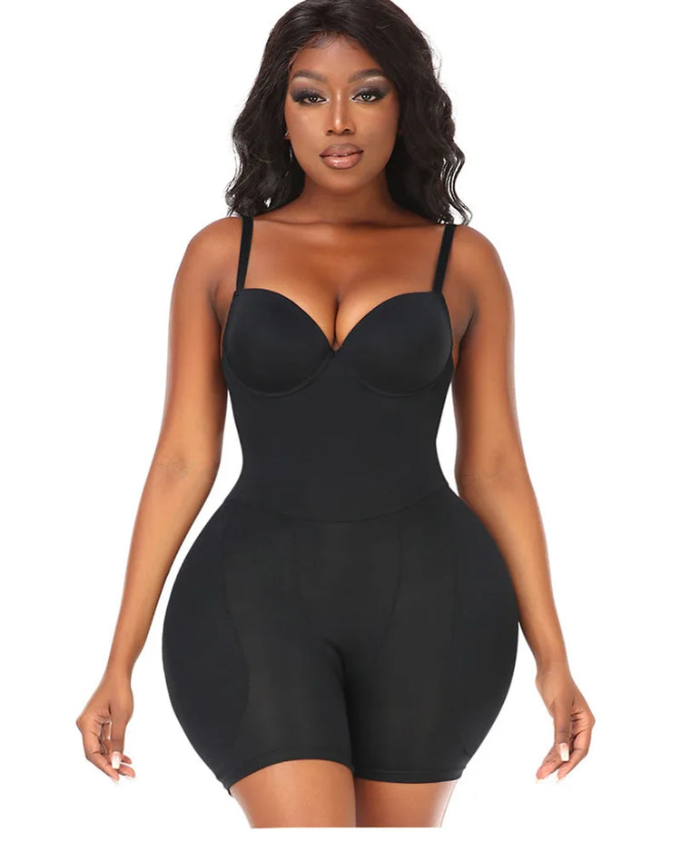 AfruliA Bodysuit Shapewear Padded Hip Enhancer Bra Cushion Butt Lifter Sexy Back Body Shaper Jumpsuits Fajas Colombianas Girdles - Lena & Miles Exquisite Boutique LLC.