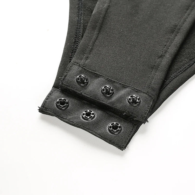 Women Black Long Sleeve Bodysuit Autumn Winter Turtleneck Bodysuits Womens Sexy Bodycon High Waist Romper Body Femee - Lena & Miles Exquisite Boutique LLC.