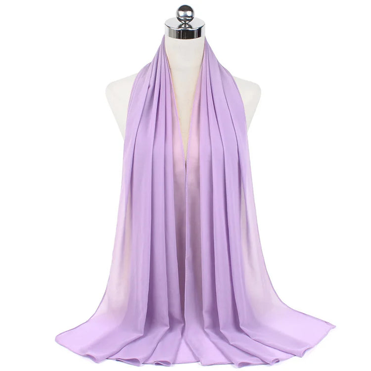 Women Muslim Chiffon Hijab Shawls Scarf - Lena & Miles Exquisite Boutique LLC.