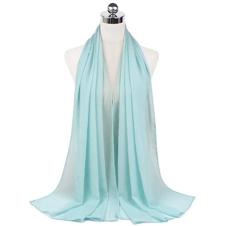 Women Muslim Chiffon Hijab Shawls Scarf - Lena & Miles Exquisite Boutique LLC.