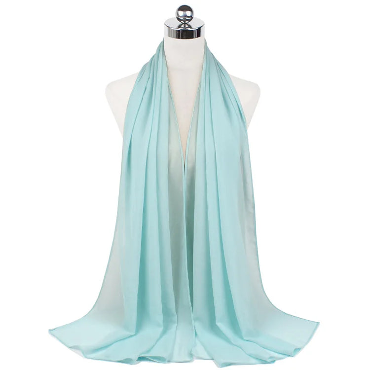 Women Muslim Chiffon Hijab Shawls Scarf - Lena & Miles Exquisite Boutique LLC.