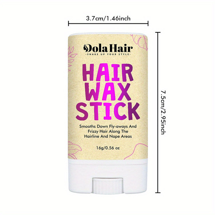 Hair Wax Stick Pomade Stick for Tames Flyaways, Wax Stick Pomade Gel for Wigs Edge Control Slick Stick Hair Pomade Stick Non-greasy Styling Wax for Texture, Shapes, Frizz, Smoothing - Lena & Miles Exquisite Boutique LLC.