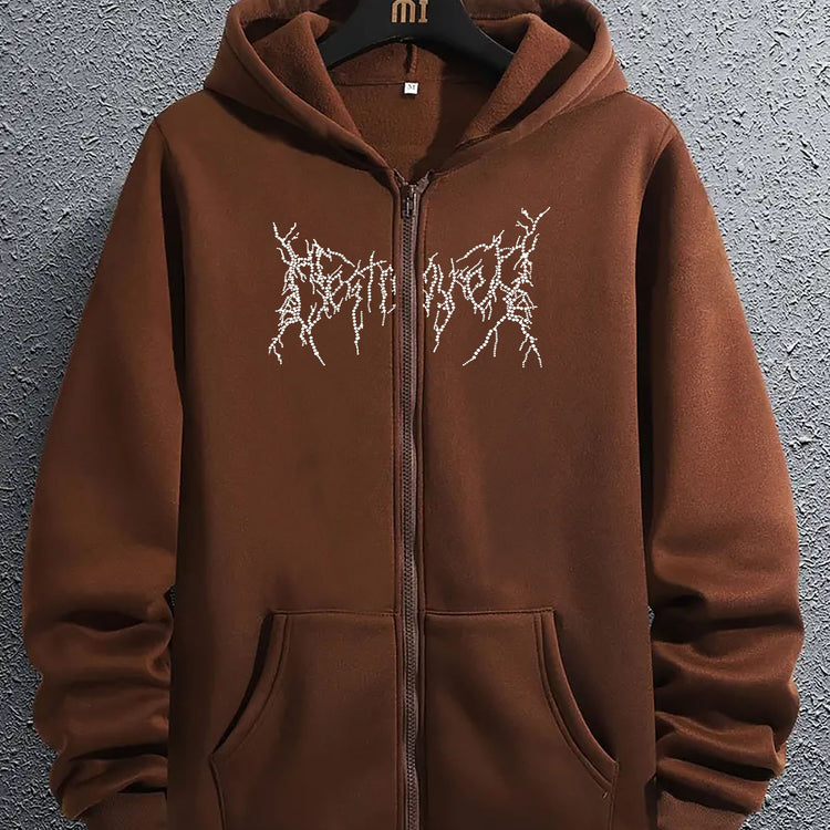 Artistic Letter Print Men&