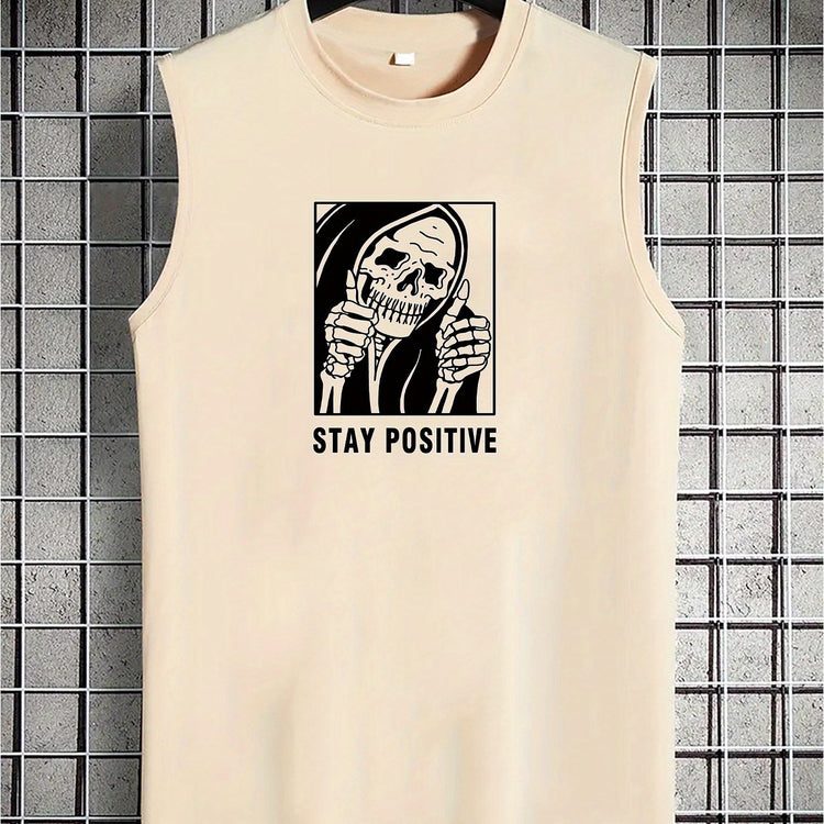 Skull Print Men&