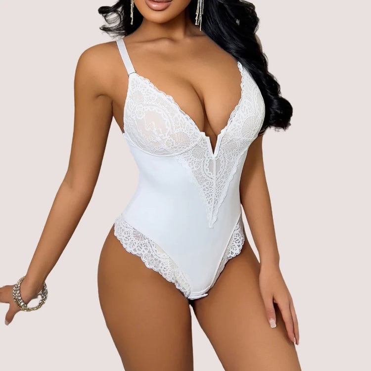 GUUDIA Soft Bodysuit Silky Touch Layer Bodysuits - Lena & Miles Exquisite Boutique LLC.