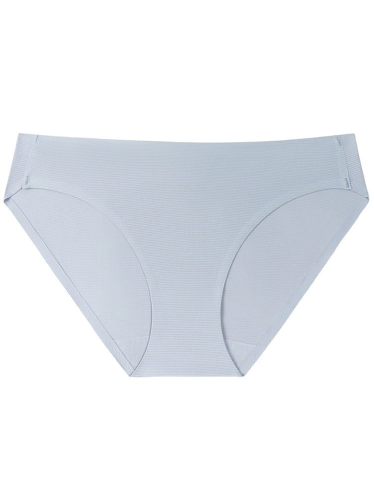 7pcs Mixed Color Bikini Panties, Breathable & Soft Elastic Panties, Women&