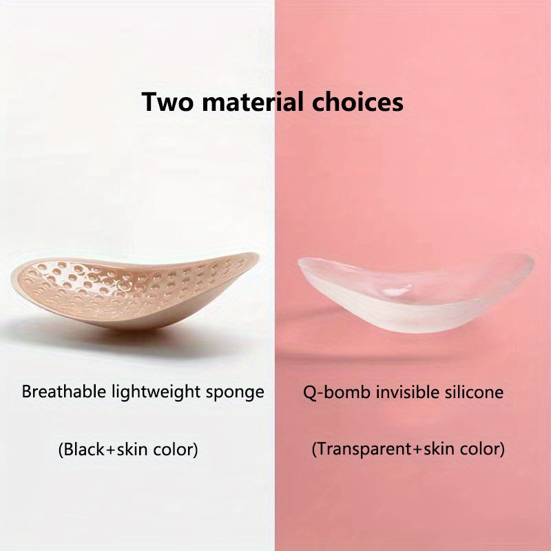 Soft & Invisible Silicone Bra Strap Cushions - Non-Slip, Self-Adhesive, Comfortable Shoulder Pads for Womens Lingerie & Underwear Accessories - Enhance Your Bra Wearing Experience - Lena & Miles Exquisite Boutique LLC.