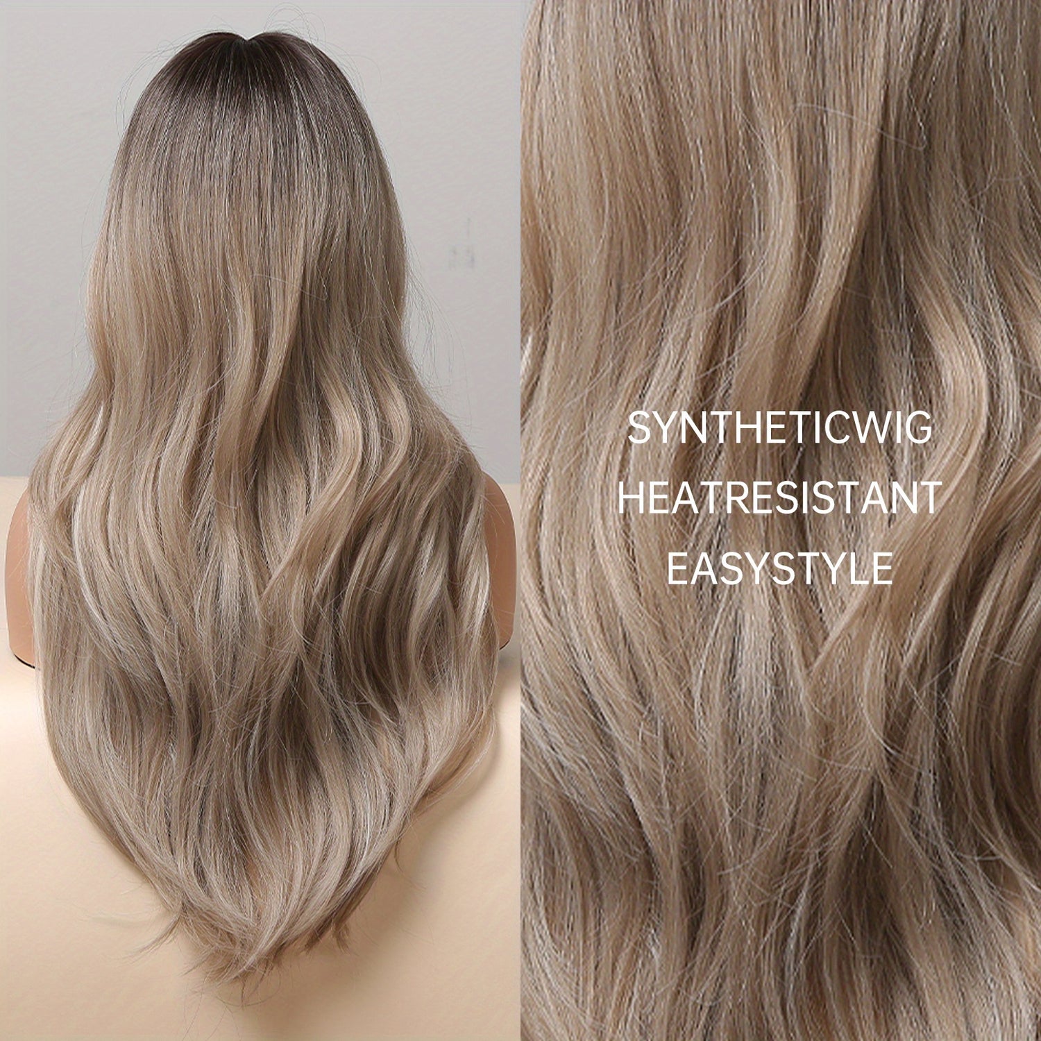 24 Inch Long, Coily, Heat Resistant Pink Body Wave Hair Wigs with Bangs - Synthetic Fiber, Fantasy Theme, Perfect for Daily, Party, Cosplay, Music Festival Use - High-Quality, Soft, Natural-Looking Hair for Women and Girls - Lena & Miles Exquisite Boutique LLC.