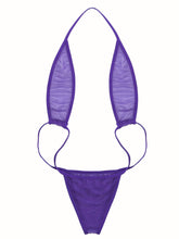 Sultry Mesh Teddy Bodysuit - Plunging Backless, Seductive, Comfortable, Breathable, and Stretchy Women&