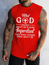 What God Knows About Me Is Important Print Men&