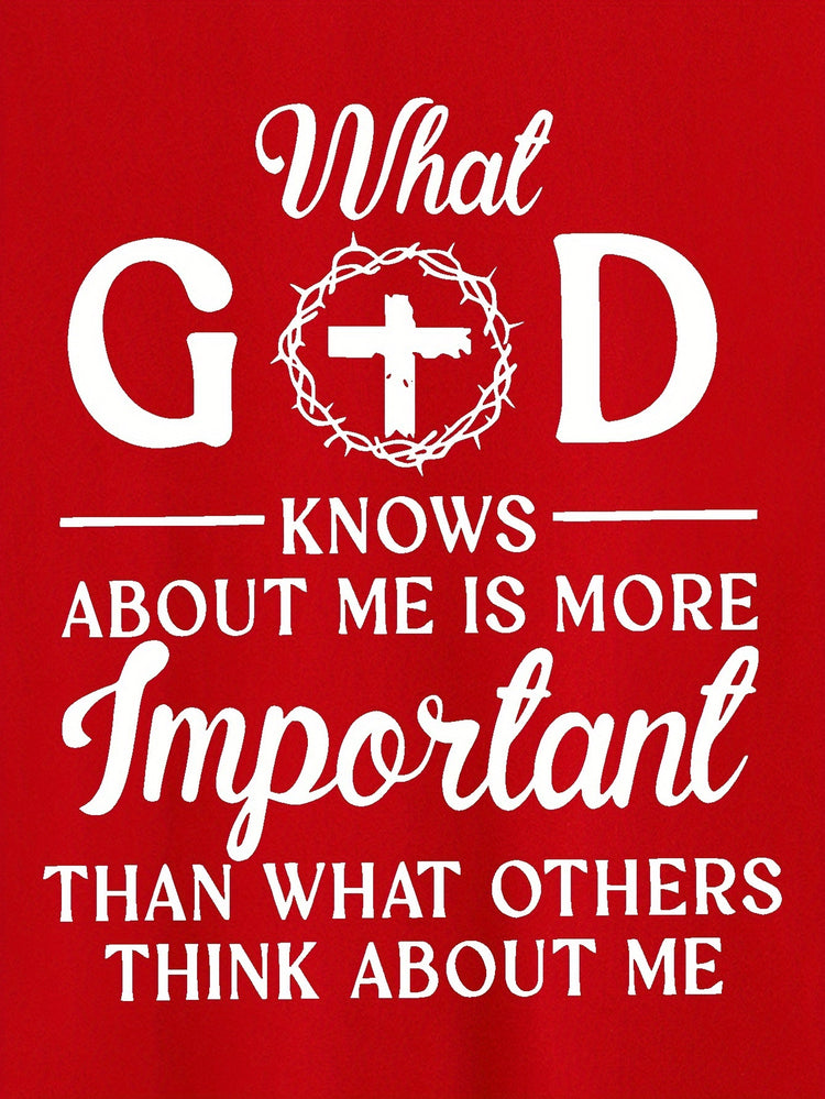 What God Knows About Me Is Important Print Men&