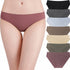 7pcs Mixed Color Bikini Panties, Breathable & Soft Elastic Panties, Women&