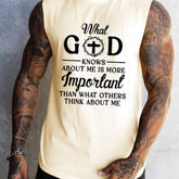 What God Knows About Me Is Important Print Men&
