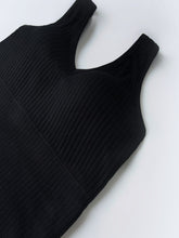 3pcs Comfortable Ribbed Tank Top - Wireless, Detachable Chest Pads, Breathable, Soft, and Seamless Lingerie & Underwear for Women - Casual, Everyday Wear - Lena & Miles Exquisite Boutique LLC.