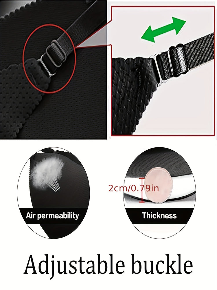 Fake Butt Lifting Bikini Panties, Breathable & Thin Invisible Intimates Panties, Women&