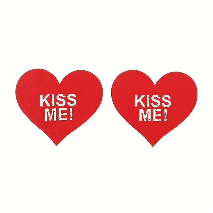 Invisible Heart-Shaped Nipple Covers - Self-Adhesive & Anti-Convex - Perfect for Women&