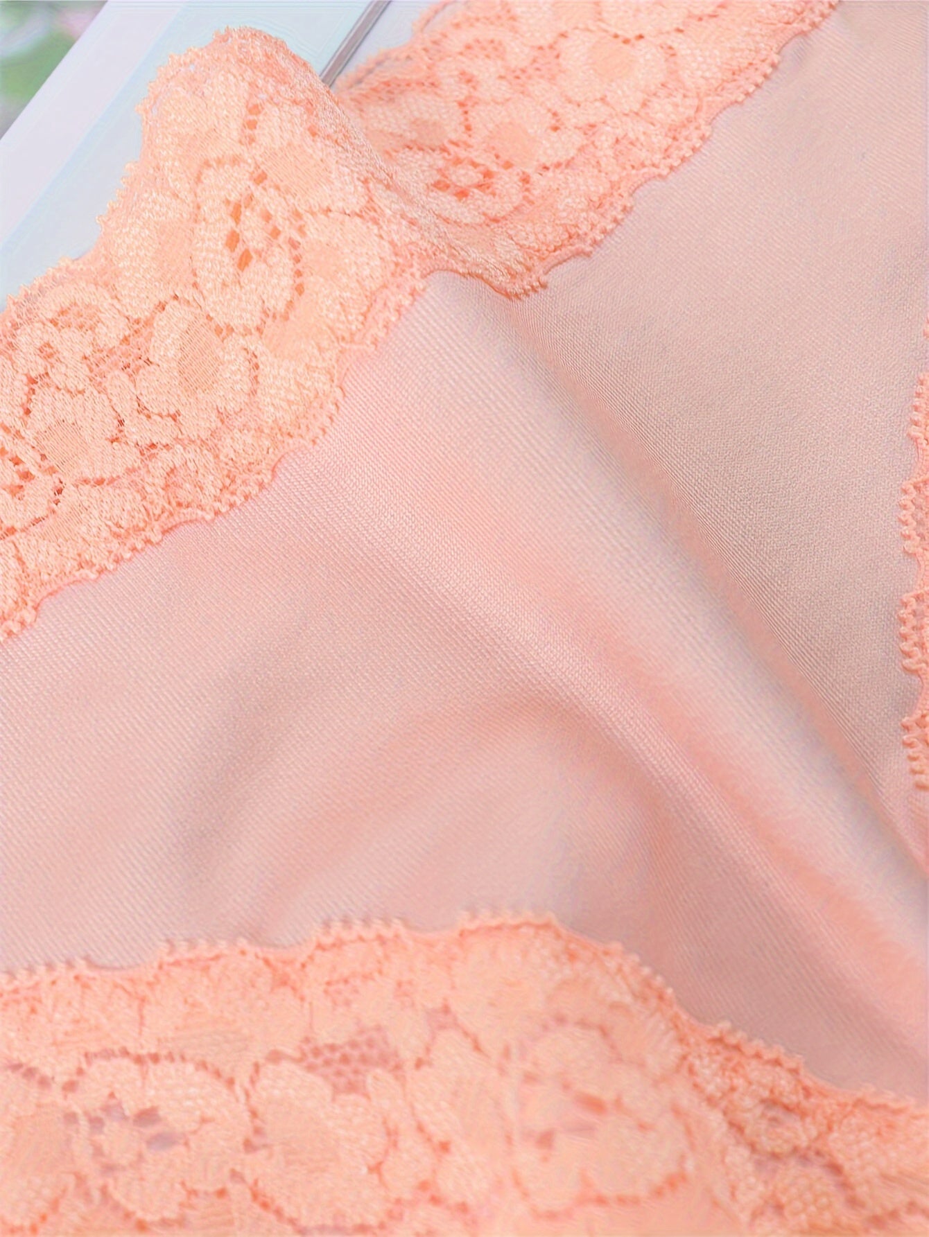 Adorable Heart Print Hipster Panties with Festive Lace Trim - Low Waist, Soft & Comfortable Intimates for Women - Perfect Kings Day Lingerie - Lena & Miles Exquisite Boutique LLC.