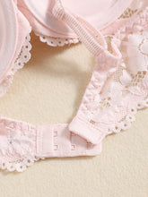 Romantic Lace Embroidery Lingerie Set - Soft & Breathable Push-Up Bra with Sheer Panty - Perfect Seductive Valentines Gift for Her - Womens Comfortable Intimate Wear - Lena & Miles Exquisite Boutique LLC.