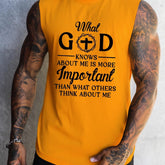 What God Knows About Me Is Important Print Men&