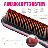 Classic Three In One Electric Comb, Straight Hair Brush, Women&