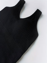 3pcs Comfortable Ribbed Tank Top - Wireless, Detachable Chest Pads, Breathable, Soft, and Seamless Lingerie & Underwear for Women - Casual, Everyday Wear - Lena & Miles Exquisite Boutique LLC.