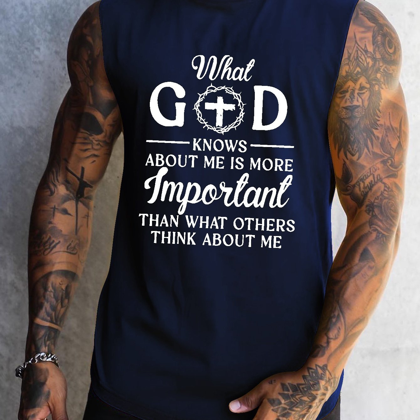 What God Knows About Me Is Important Print Men&