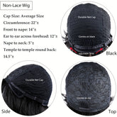 Brazilian Remy Human Hair Pixie Cut Wigs for Women - Glueless Wear & Go Wig with Layered Body Wave, 150% Density Rose Net Cap, Multi-Color Options for Halloween, Music Festivals & Carnaval, Festive Hair Wig | Modern Hairstyle - Lena & Miles Exquisite Boutique LLC.