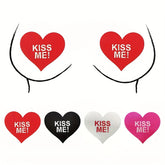 Invisible Heart-Shaped Nipple Covers - Self-Adhesive & Anti-Convex - Perfect for Women&