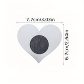 Invisible Heart-Shaped Nipple Covers - Self-Adhesive & Anti-Convex - Perfect for Women&