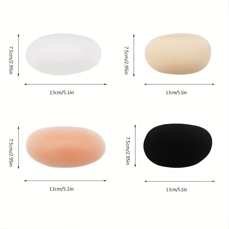 Soft & Invisible Silicone Bra Strap Cushions - Non-Slip, Self-Adhesive, Comfortable Shoulder Pads for Womens Lingerie & Underwear Accessories - Enhance Your Bra Wearing Experience - Lena & Miles Exquisite Boutique LLC.
