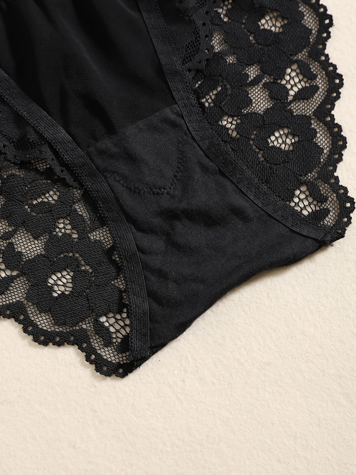 Romantic Lace Embroidery Lingerie Set - Soft & Breathable Push-Up Bra with Sheer Panty - Perfect Seductive Valentines Gift for Her - Womens Comfortable Intimate Wear - Lena & Miles Exquisite Boutique LLC.