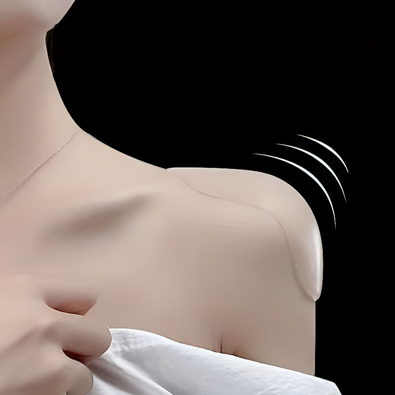 Soft & Invisible Silicone Bra Strap Cushions - Non-Slip, Self-Adhesive, Comfortable Shoulder Pads for Womens Lingerie & Underwear Accessories - Enhance Your Bra Wearing Experience - Lena & Miles Exquisite Boutique LLC.