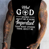 What God Knows About Me Is Important Print Men&