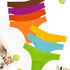 7pcs Multi Color Thong Panties, Breathable & Seamless Light Elastic Low Waist Intimates Panties, Women&