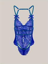 Sexy Floral Lace Sleeveless Teddy Bodysuit - Deep V Backless, Seductive Lingerie, Soft Comfortable Fabric, Perfect for Romantic Nights, Honeymoon, Anniversary, and Bachelorette Party - Womens Underwear for Confidence Boost - Lena & Miles Exquisite Boutique LLC.