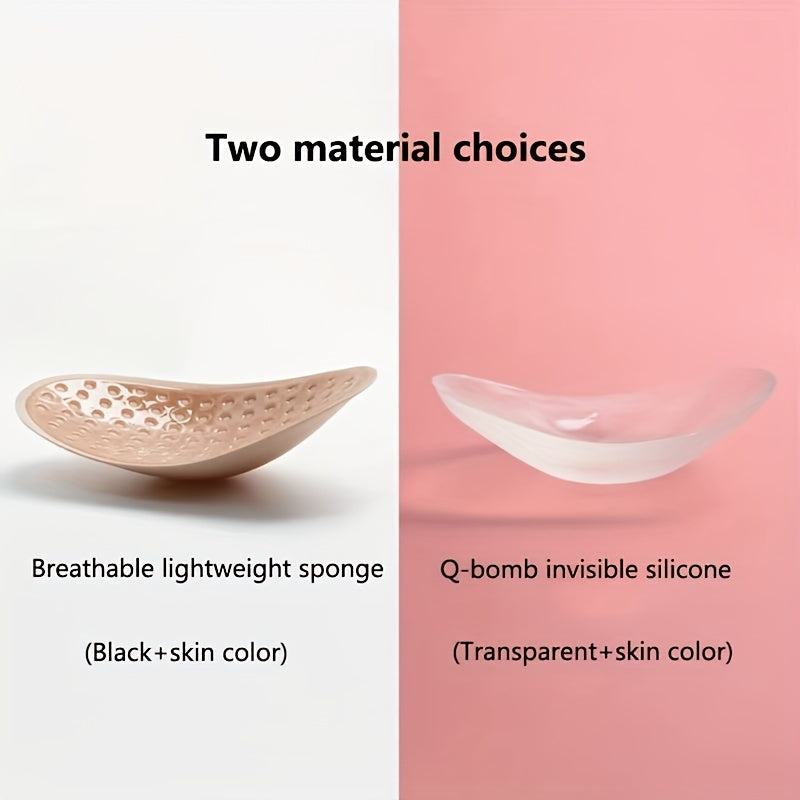Soft & Invisible Silicone Bra Strap Cushions - Non-Slip, Self-Adhesive, Comfortable Shoulder Pads for Womens Lingerie & Underwear Accessories - Enhance Your Bra Wearing Experience - Lena & Miles Exquisite Boutique LLC.