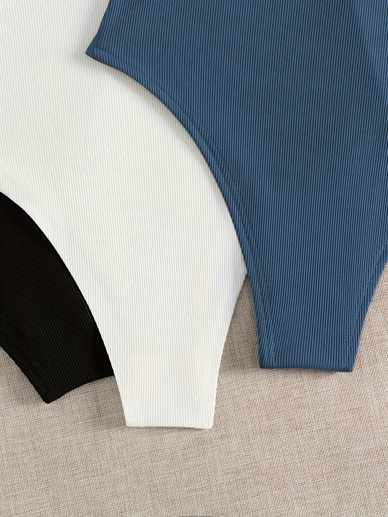 3-Pack Versatile Sleeveless Bodysuits for Women - Form-Fitting Crew Neck Design, Everyday Comfort & Style in a Bodycon Fit - Lena & Miles Exquisite Boutique LLC.