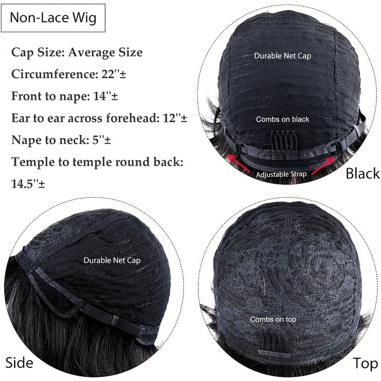 Pixie Cut Wig For Women Human Hair 613 Mixed 27