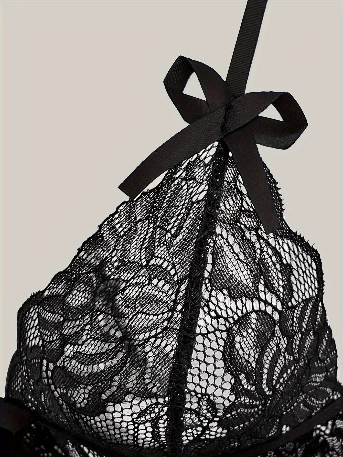 Sexy Floral Lace Sleeveless Teddy Bodysuit - Deep V Backless, Seductive Lingerie, Soft Comfortable Fabric, Perfect for Romantic Nights, Honeymoon, Anniversary, and Bachelorette Party - Womens Underwear for Confidence Boost - Lena & Miles Exquisite Boutique LLC.