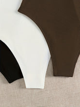 3-Pack Versatile Sleeveless Bodysuits for Women - Form-Fitting Crew Neck Design, Everyday Comfort & Style in a Bodycon Fit - Lena & Miles Exquisite Boutique LLC.