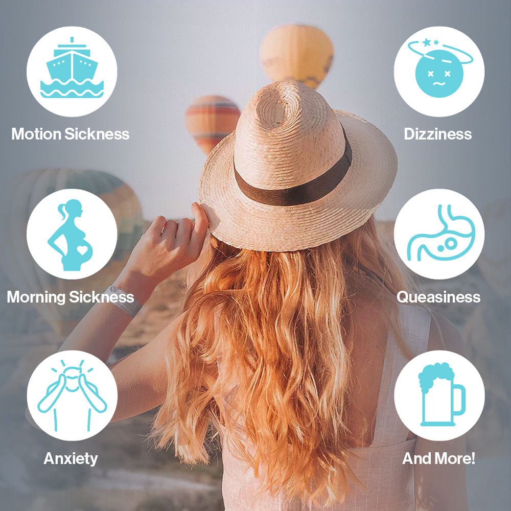 Edith + Lucy Nausea & Anxiety Relief Bracelets - Lena & Miles Exquisite Boutique LLC.