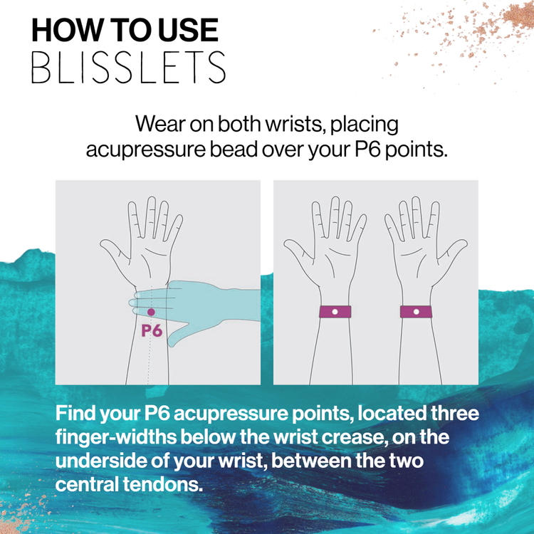 Edith + Lucy Nausea & Anxiety Relief Bracelets - Lena & Miles Exquisite Boutique LLC.