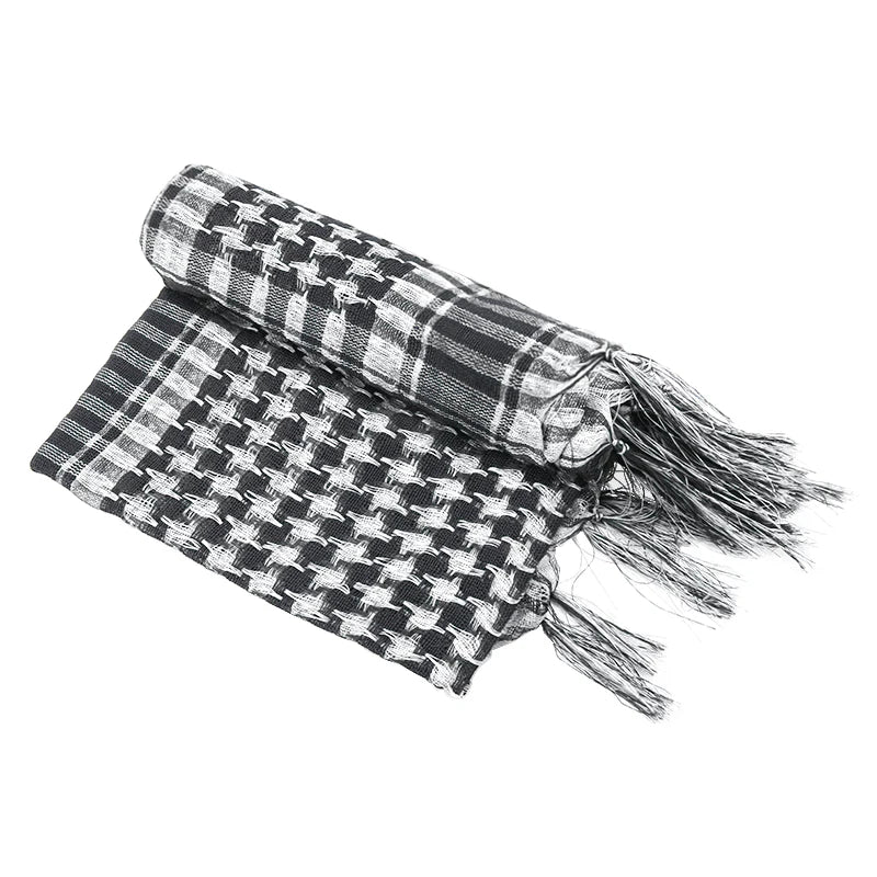 Winter Scarf Plaid Hijab Bandana Hiking Scarves - Lena & Miles Exquisite Boutique LLC.