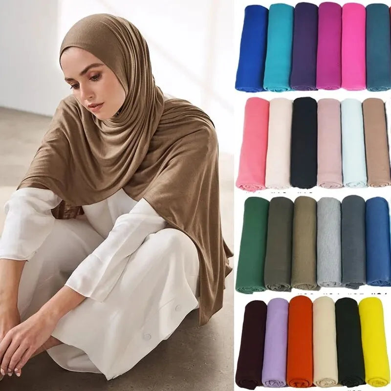 Hot Muslim Fashion Woman Soft Hijabs Scarf Shawl - Lena & Miles Exquisite Boutique LLC.